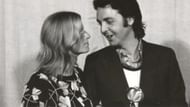 A still of Linda McCartney and Paul McCartney in the 1971 Grammys (Image Via Grammy Awards)